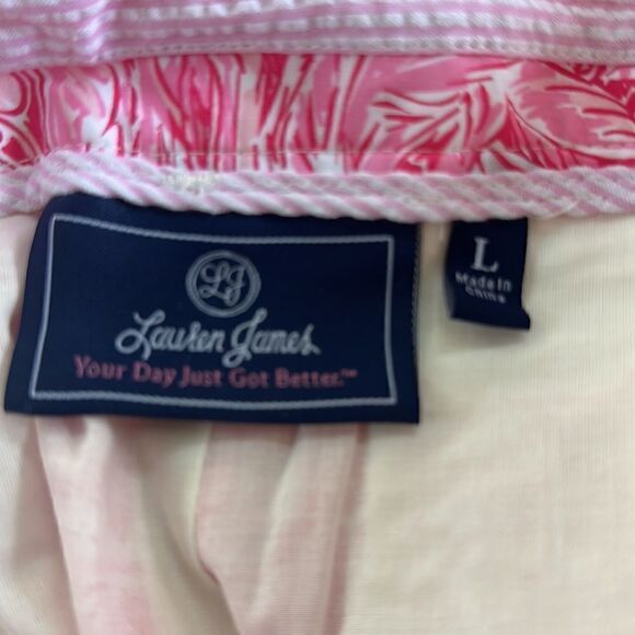 Lauren James Scalloped Shorts L - Picture 8 of 8